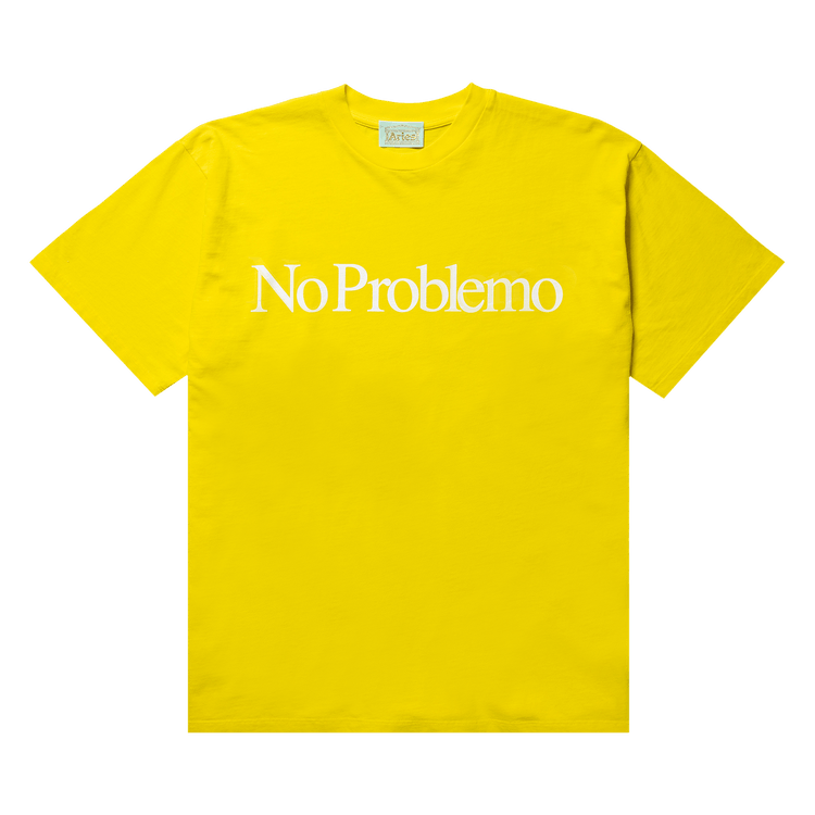 Aries No Problemo Short-Sleeve Tee "Yellow"