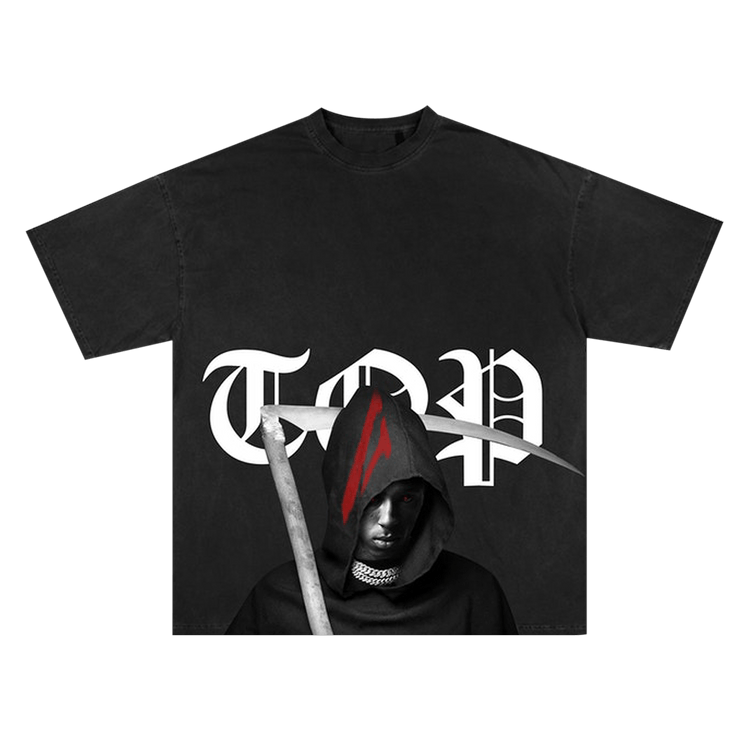 Vlone x NBA YoungBoy Murder Business Tee "Black"