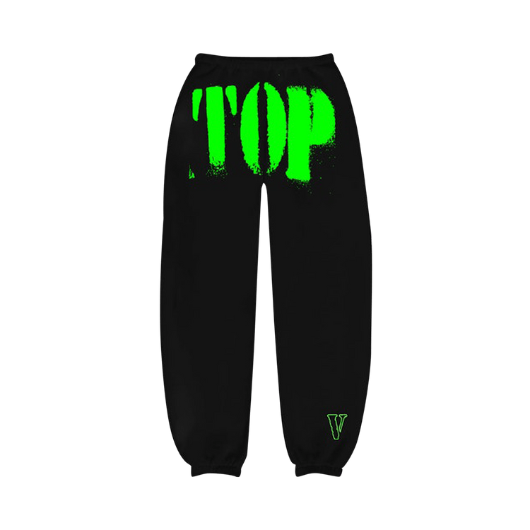Vlone x NBA YoungBoy Top Sweatpants "Black/Green"