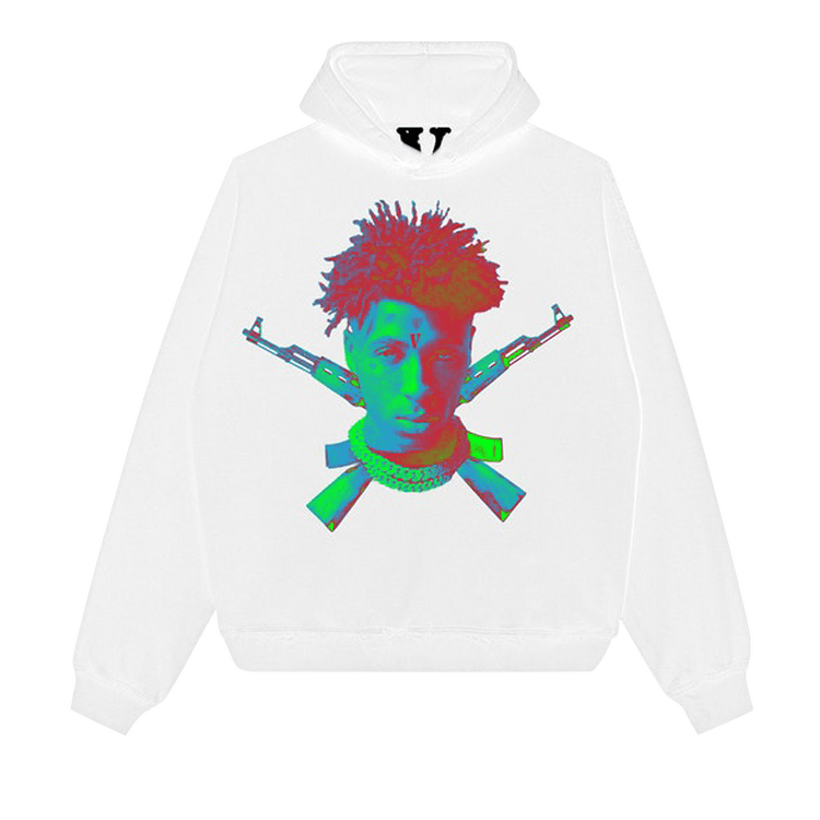 Vlone x NBA YoungBoy Sticks Hoodie "White"