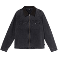 Stussy Washed Canvas Work Shirt "Black"