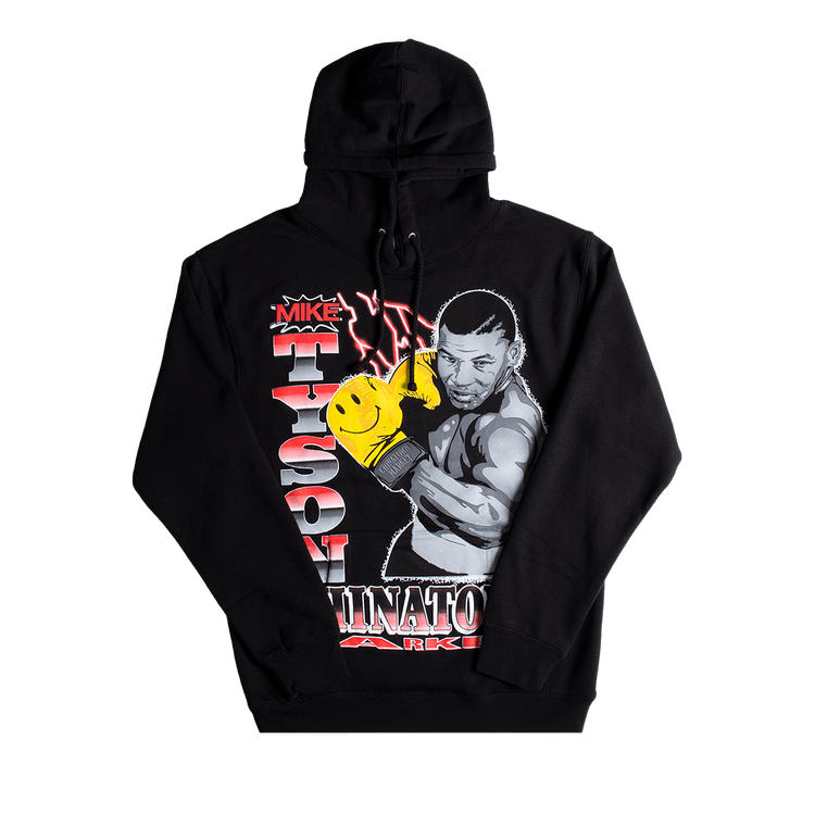 Chinatown Market Smiley Boxing Hoodie "Black"