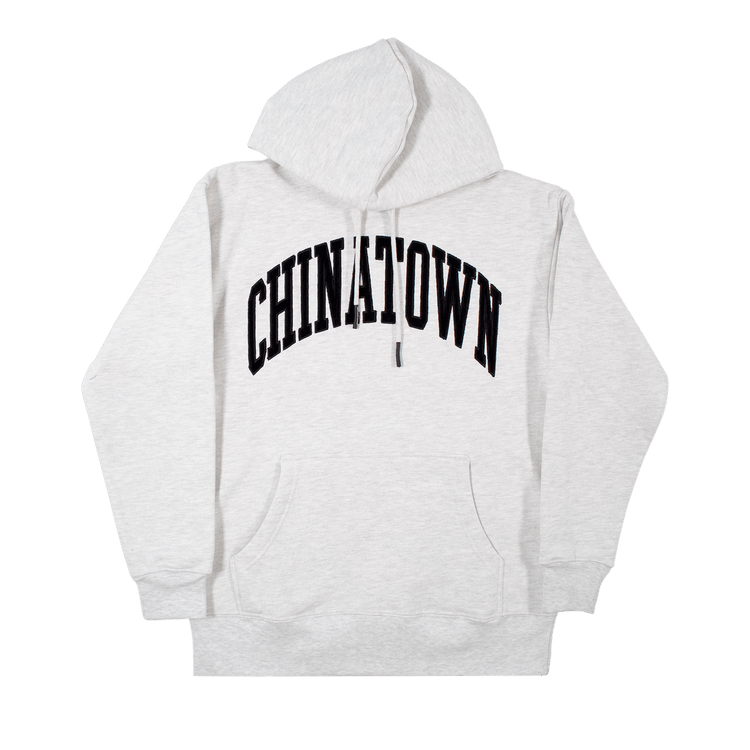 Chinatown Market Corduroy Arch Hoodie "Grey"