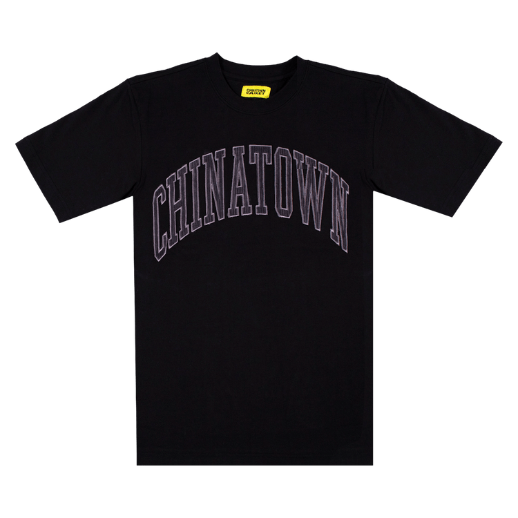 Chinatown Market Corduroy Short-Sleeve T-Shirt "Black"