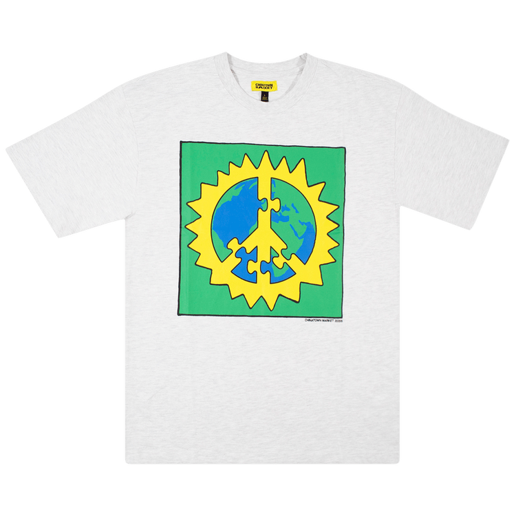 Chinatown Market Peace It Tee "Grey"