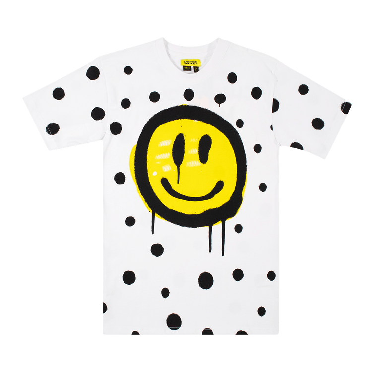 Chinatown Market Smiley Vandal Tee "White"