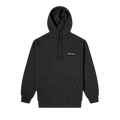 Balenciaga Corporate Logo Popover Hoodie "Black/White"