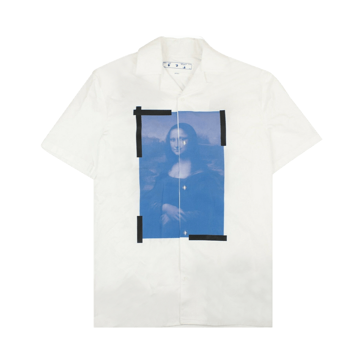 Off-White La Gioconda Bowling Shirt "White/Black"