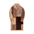 Kith Shearling Patchwork Becker Coat "Multicolor"