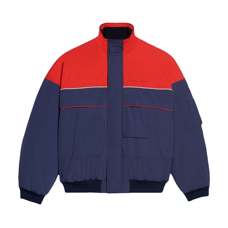 Balenciaga Ski Bomber "Dark Navy/Red"