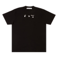 Off-White Peace Worldwide Short-Sleeve Slim Tee "Black/Green"