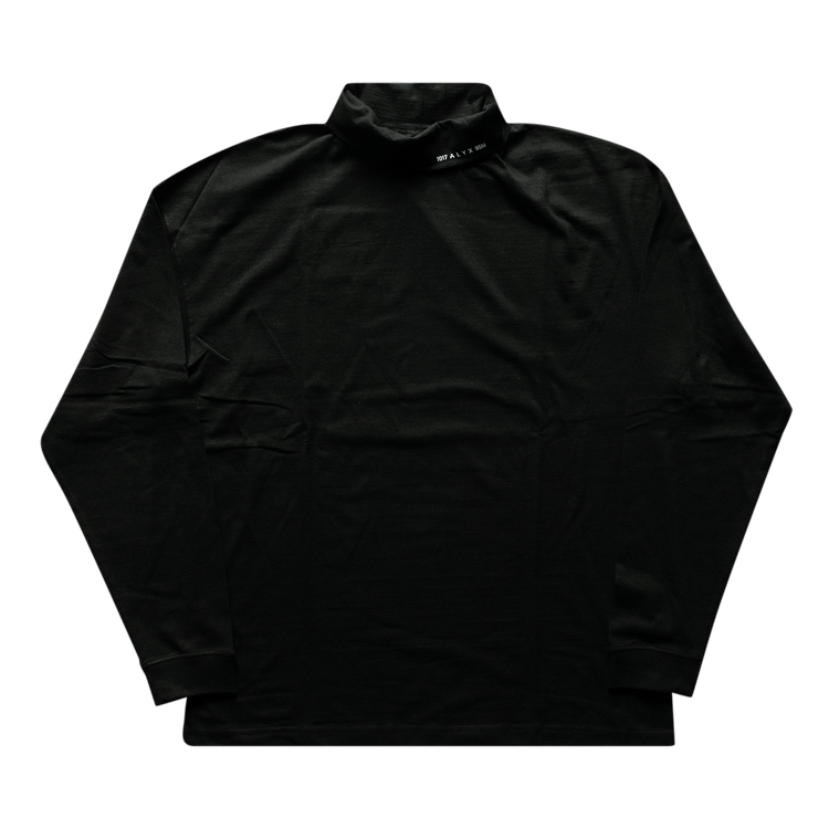 1017 ALYX 9SM Long-Sleeve Roll Neck Visual Tee "Black"