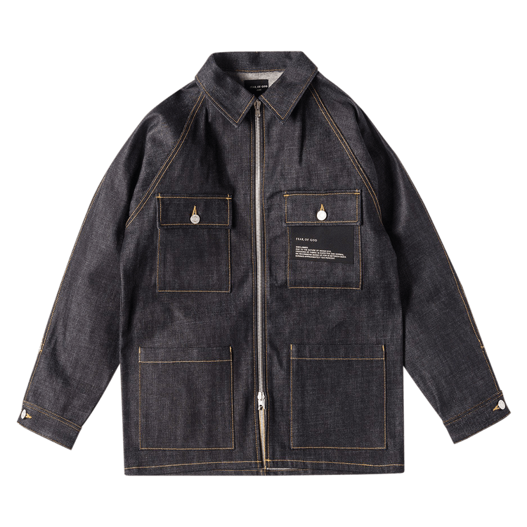 Fear of God Raw Selvedge Denim Jacket "Indigo"