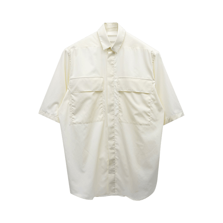 Fear of God Exclusively For Ermenegildo Zegna Oversized Short-Sleeve Shirt "Cream"