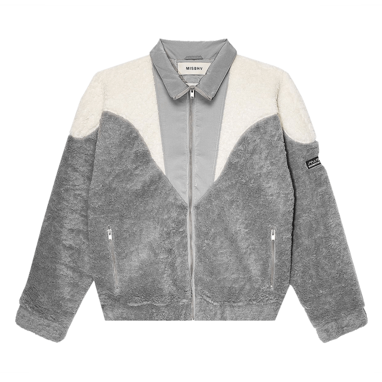 MISBHV 80s Fleece Jacket "Grey"