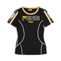 Fendi x Fila Mania Logo Fitness Tee "Black"