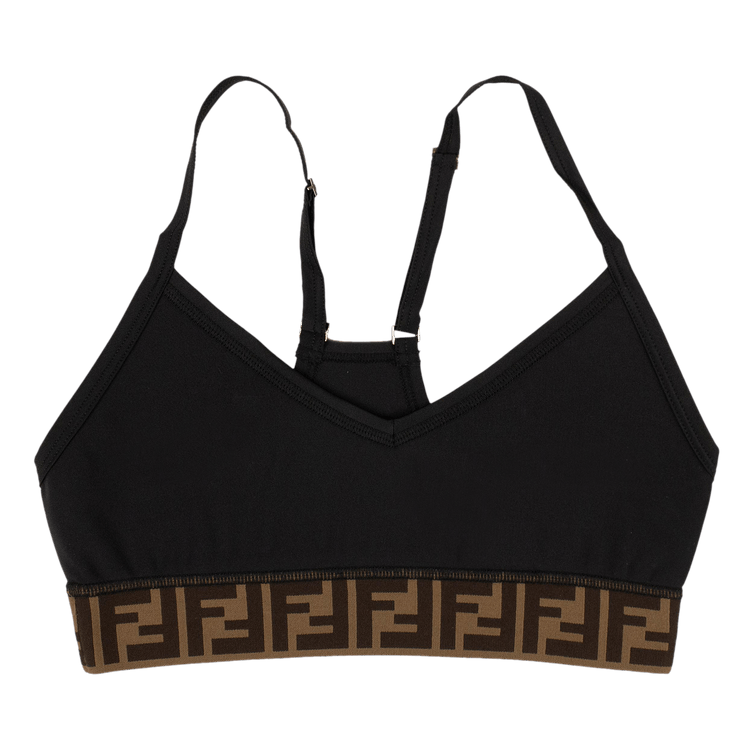 Fendi FF Motif Compression Top "Black"