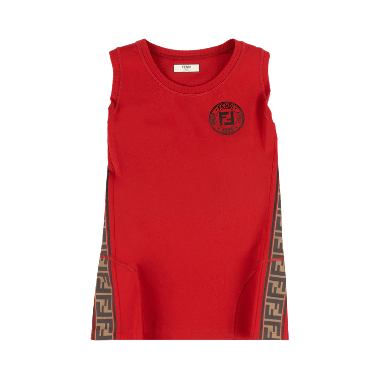 Fendi Contrast Sports Tank Top "Red"