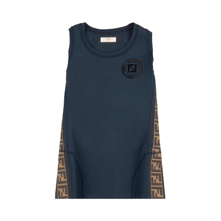 Fendi FF Motif Tank Top "Bauhaus Blue"