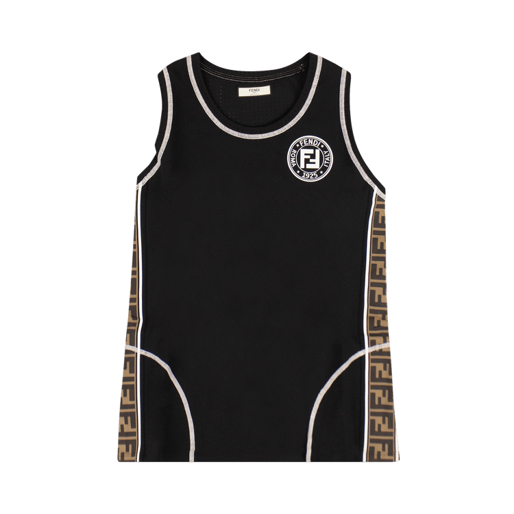Fendi FF Motif Tank Top "Black/Tobacco"