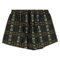 Fendi Snakes Swim Trunks "Black/Green"