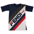 Fendi x Fila Over-Sized T-Shirt "Blue"