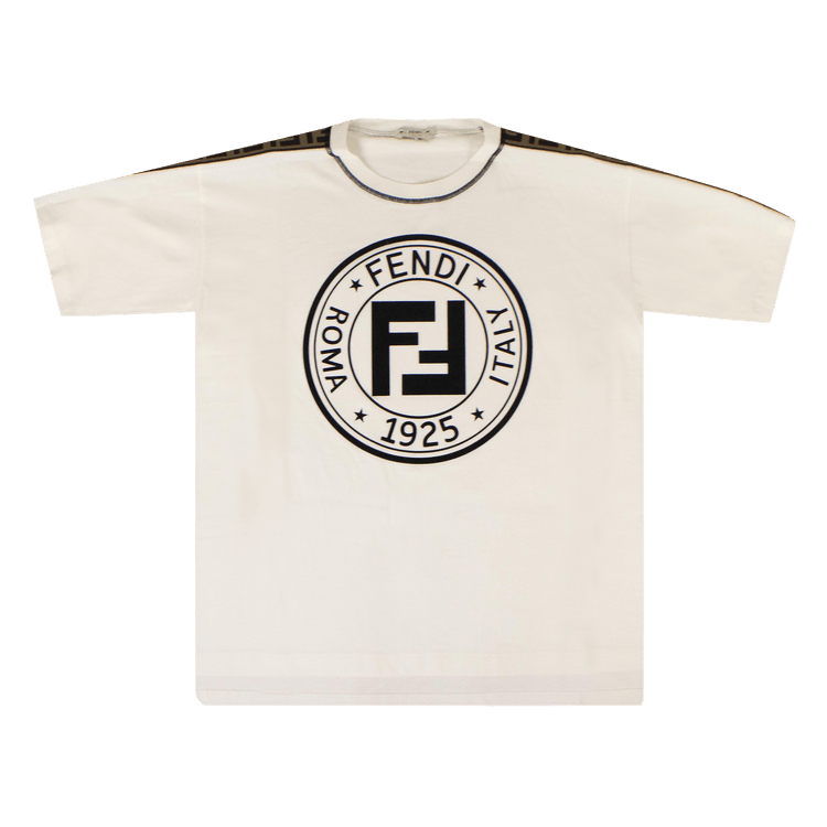 Fendi Fendirama Logo Oversized T-Shirt "White"