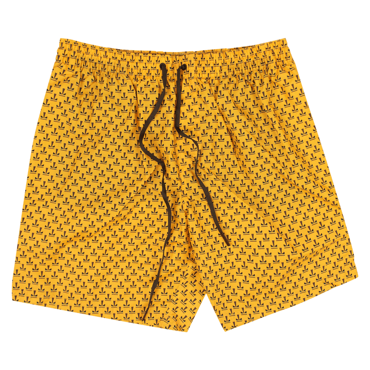 Fendi Micro Bugs Swim Trunks "Yellow"