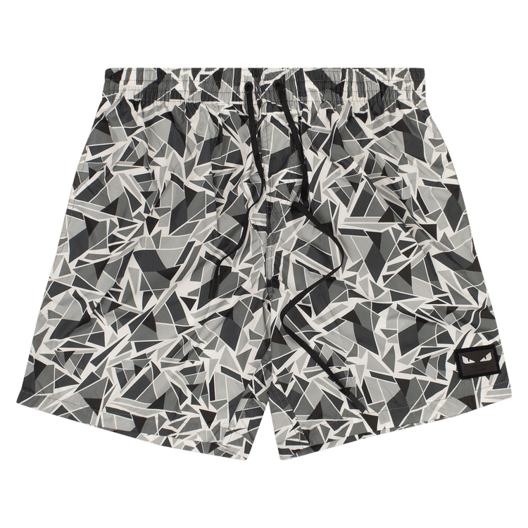 Fendi Geometric Print Swim Shorts "Multicolor"