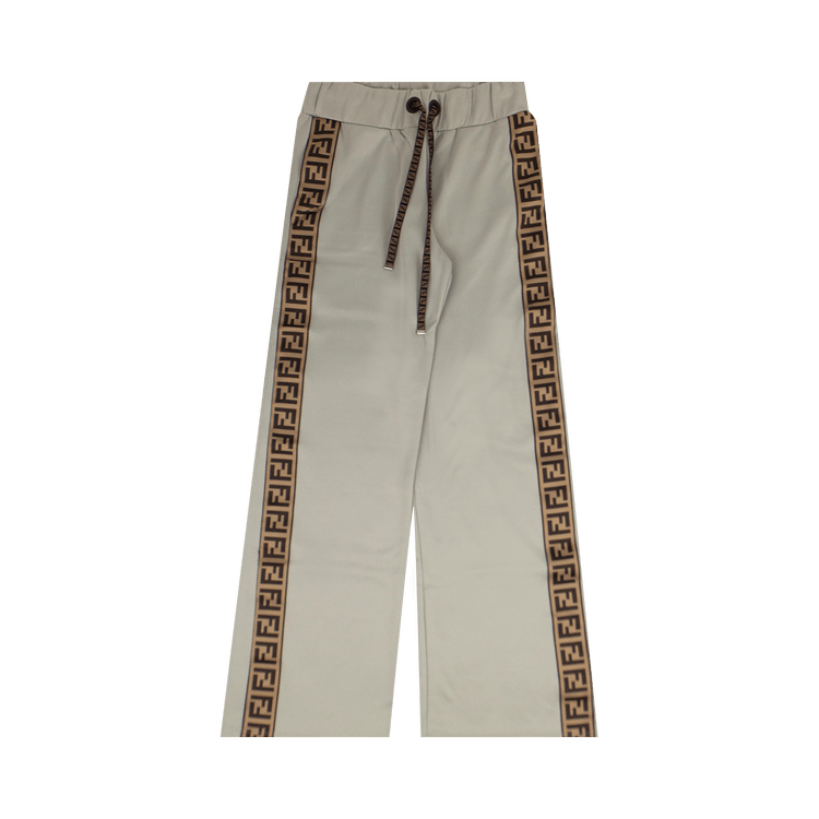 Fendi Wide-Leg Jogger Pants "Grey"