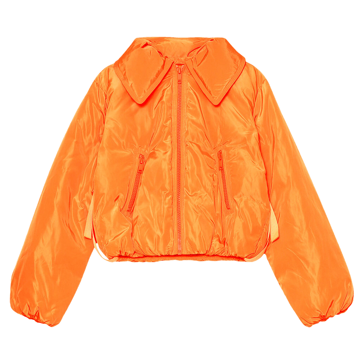 GANNI Tech Down Jacket "Flame"