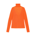 GANNI Light Merino Knit Rollneck Sweater "Flame"