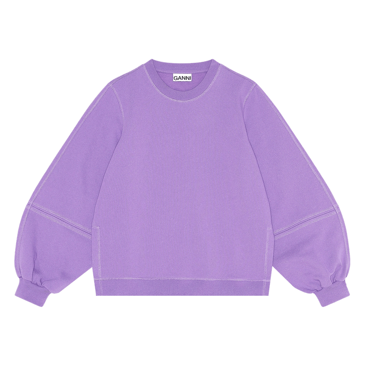 GANNI Software Isoli Sweatshirt "Lavender"