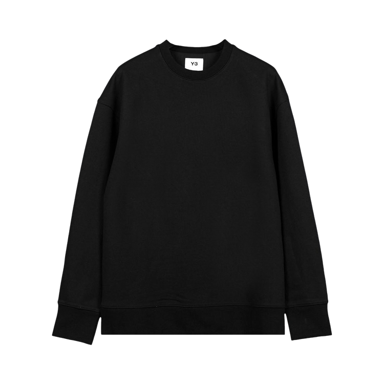 Y-3 3 STP Terry Crew Sweatshirt "Black"