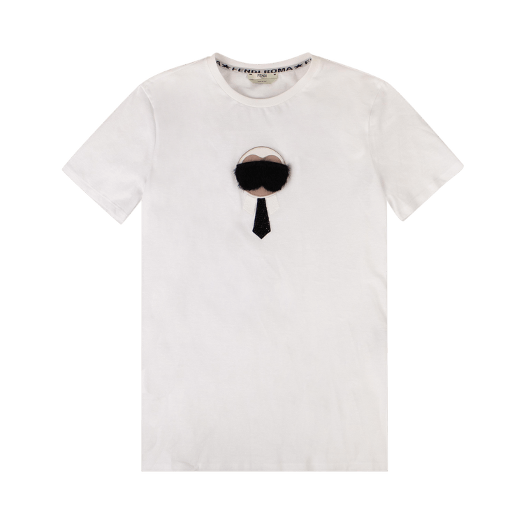 Fendi x Karl Lagerfeld Karl Monster T-Shirt "White"