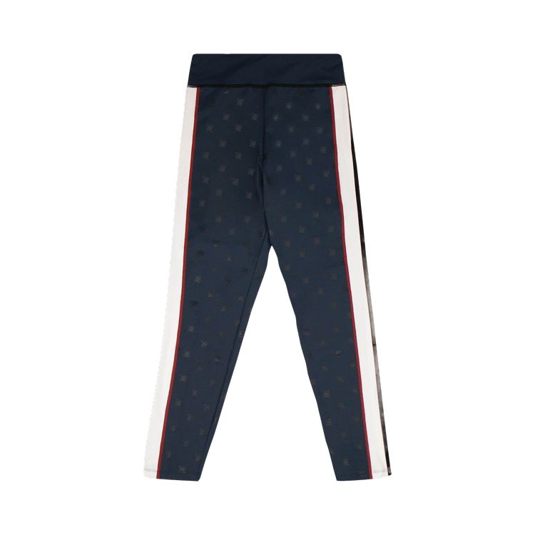 Fendi All Over Logo Fitness Leggings "Blue"