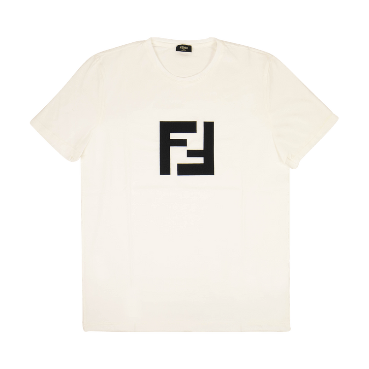 Fendi FF Short Sleeve T-Shirt "White"