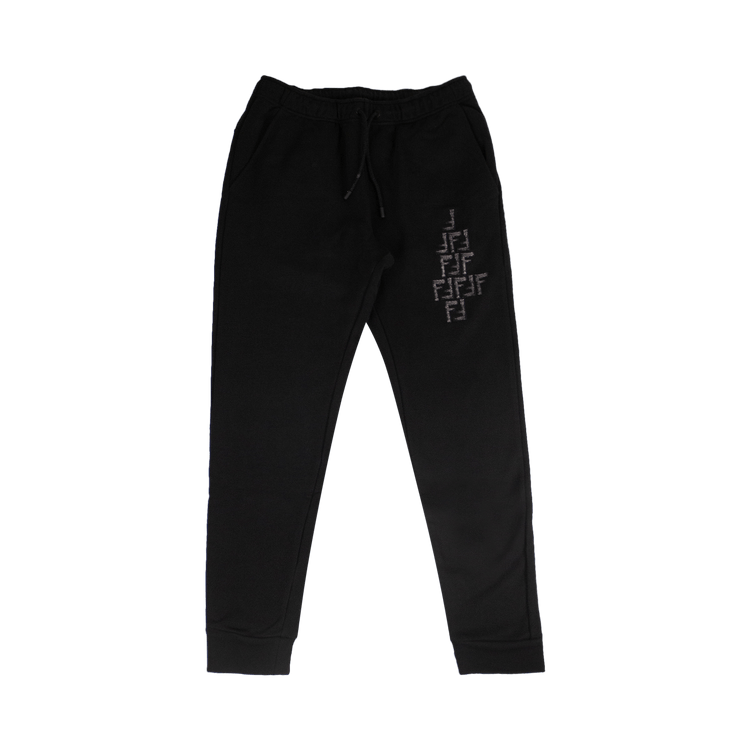 Fendi Faded FF Jersey Sweatpants "Black"