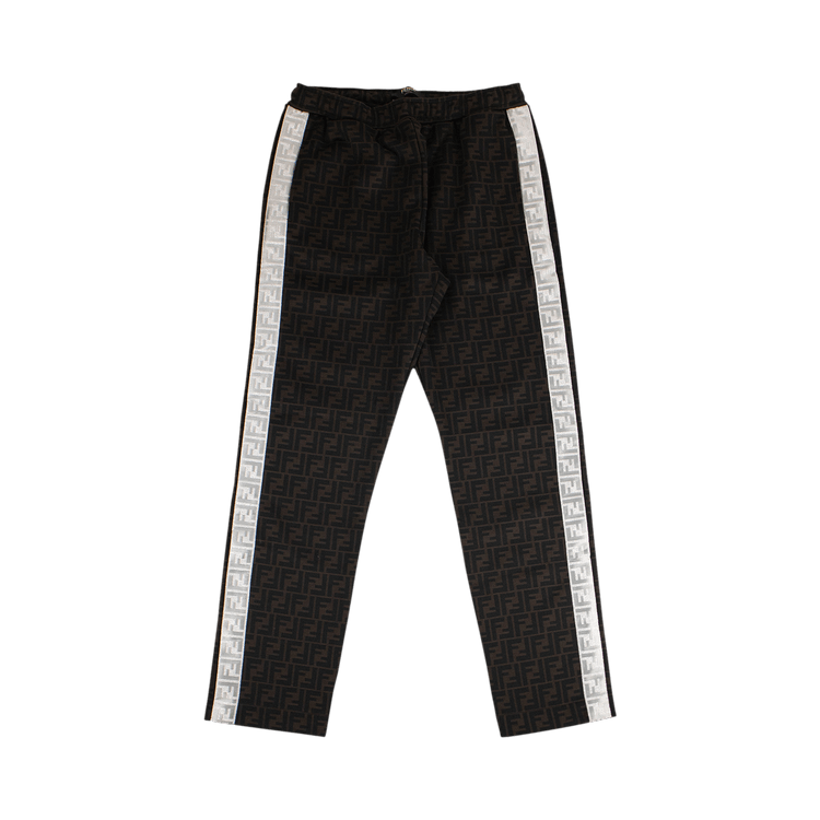 Fendi Pantalone Aperto FF Sweatpants "Tobacco Brown"