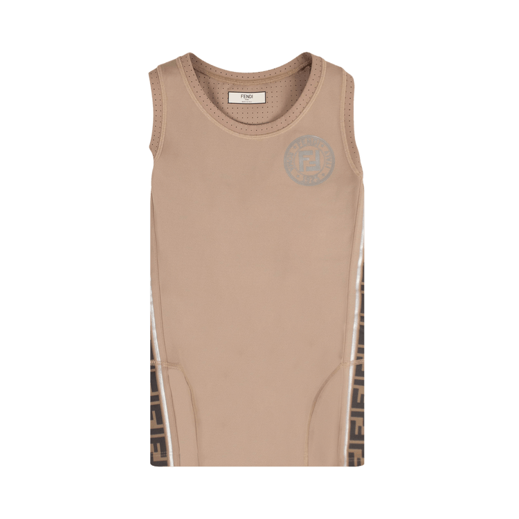 Fendi FF Motif Tank Top "Beige"