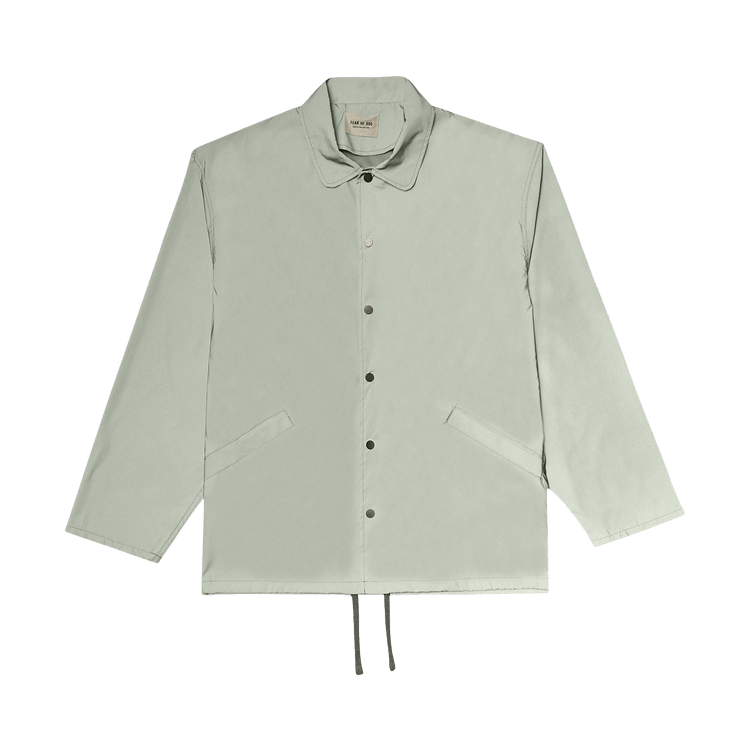 Fear of God Coaches Jacket "Army Iridescent Green"