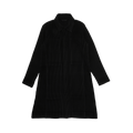 Homme Plissé Issey Miyake Basic Pleated Trench Coat "Black"