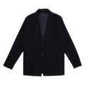 Homme Plissé Issey Miyake Pleated Blazer "Navy"