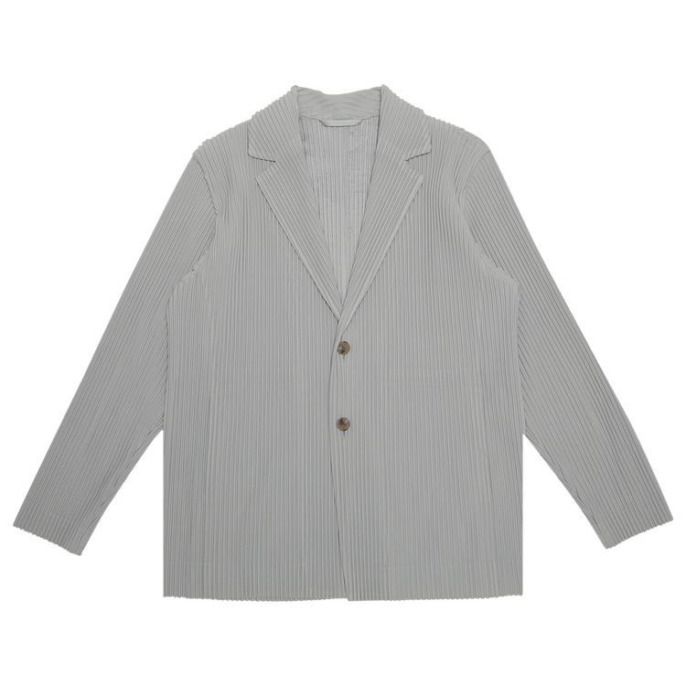 Homme Plissé Issey Miyake Pleated Blazer "Grey"