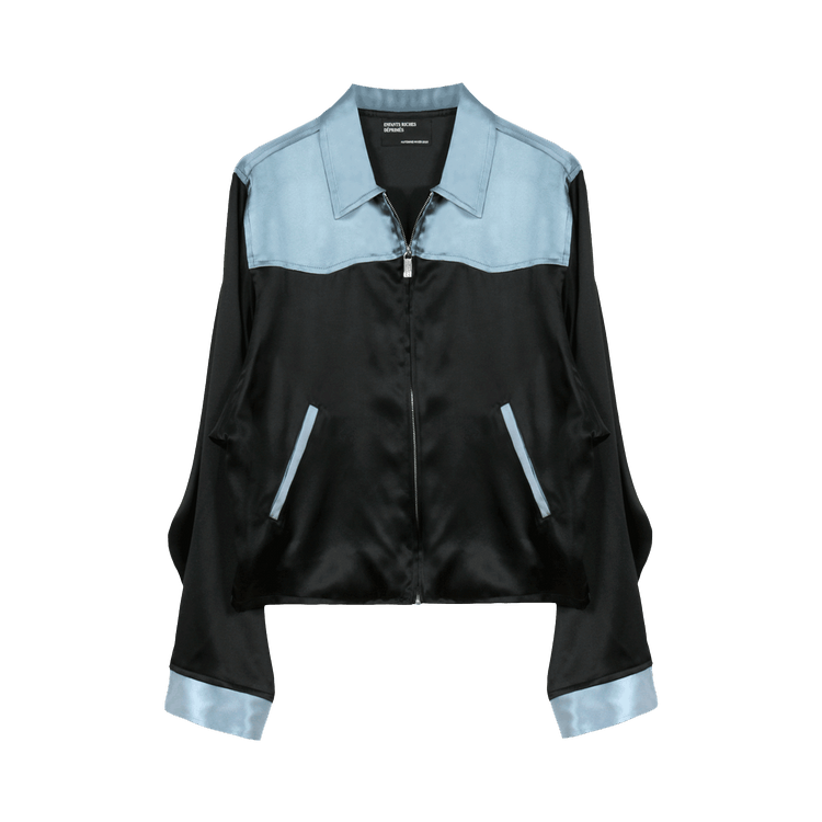 Enfants Riches Déprimés Climax At 29 Western Jacket "Black/Silver/Blue"