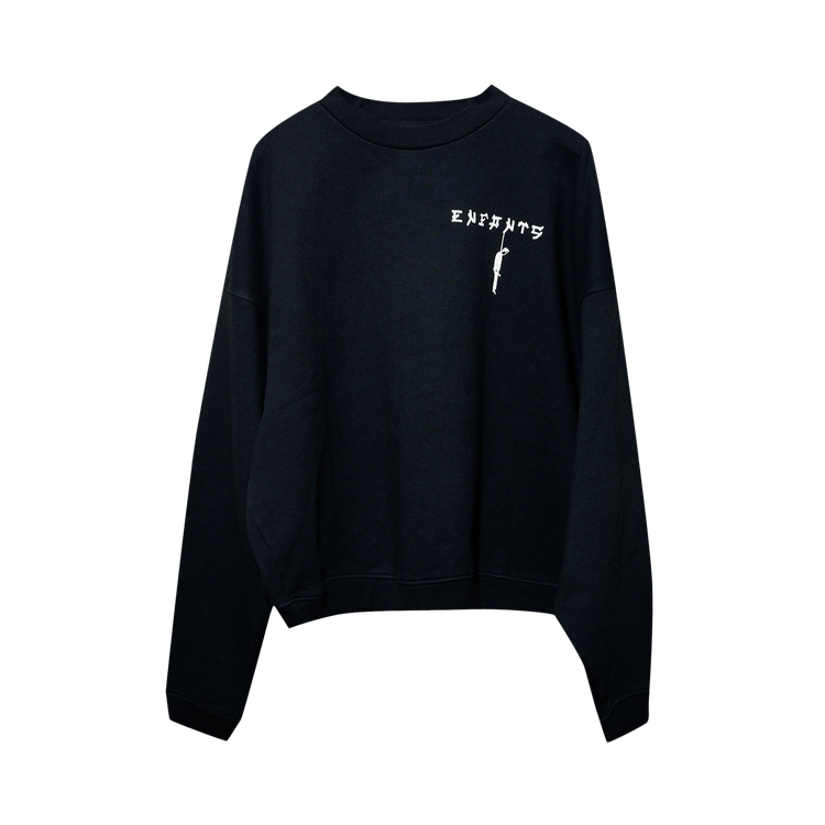 Enfants Riches Déprimés Climax At 29 Crewneck "Black"