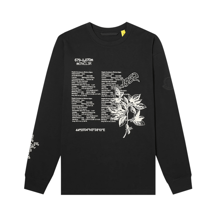 Moncler Genius 1952 Long-Sleeve T-Shirt "Black"