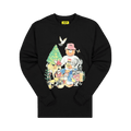 Chinatown Market Smiley Friends Long-Sleeve Tee "Black"