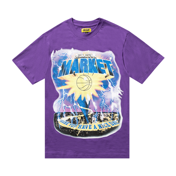 Chinatown Market Tornado Tee "Purple"