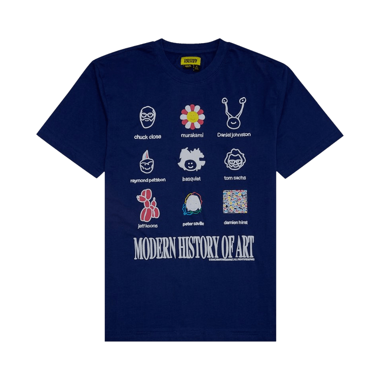 Chinatown Market Modern Art Tee "Navy"